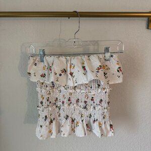Reformation floral tube top